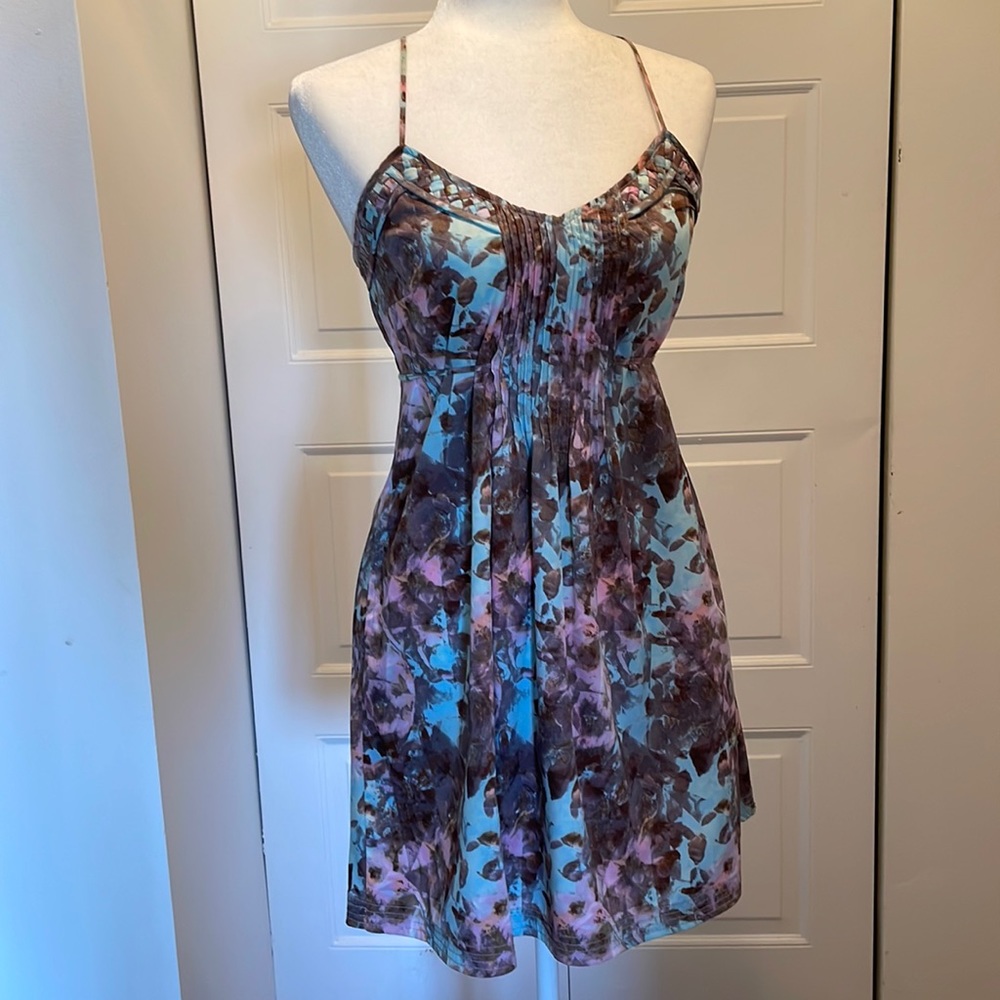 ecoté Urban Outfitters Watercolor Dress (Size Small)